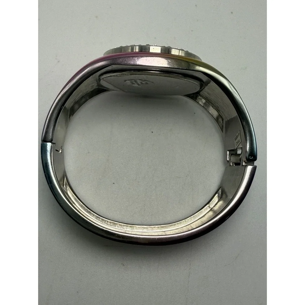 Bongo BG3271 Massive Ladies Cuff Watch New Battery 46MM 7.25